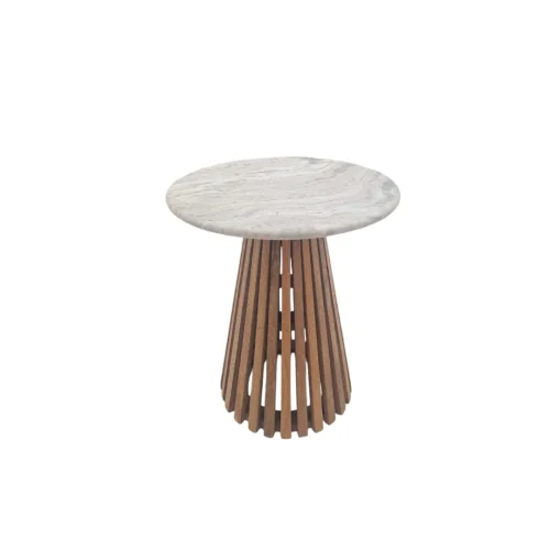 שולחן צד גימס שיש קטן